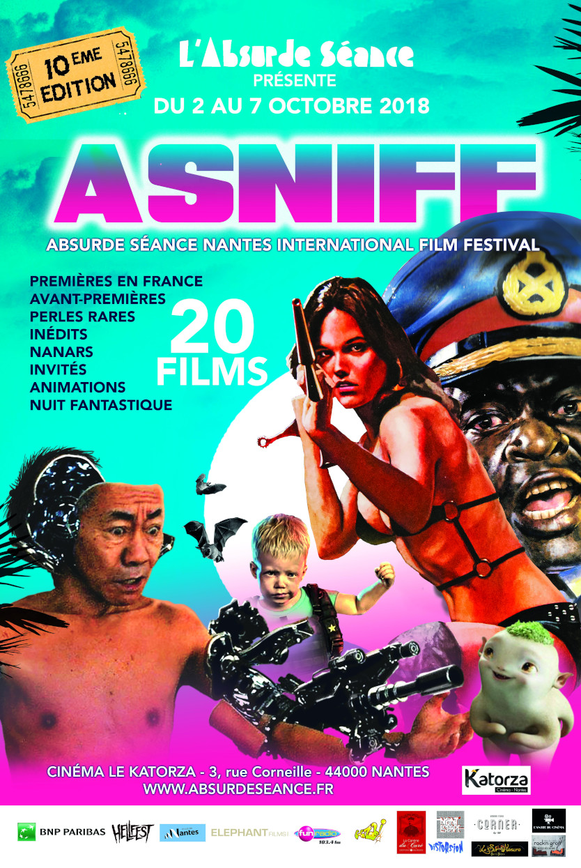 Affiche de l'ASNIFF 2018